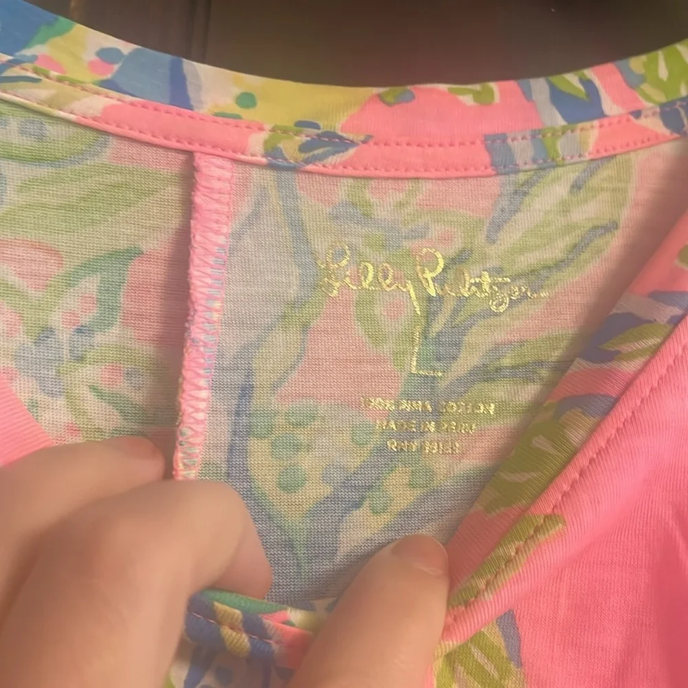 Lilly Pulitzer T shirt dress - Picture 2 of 3